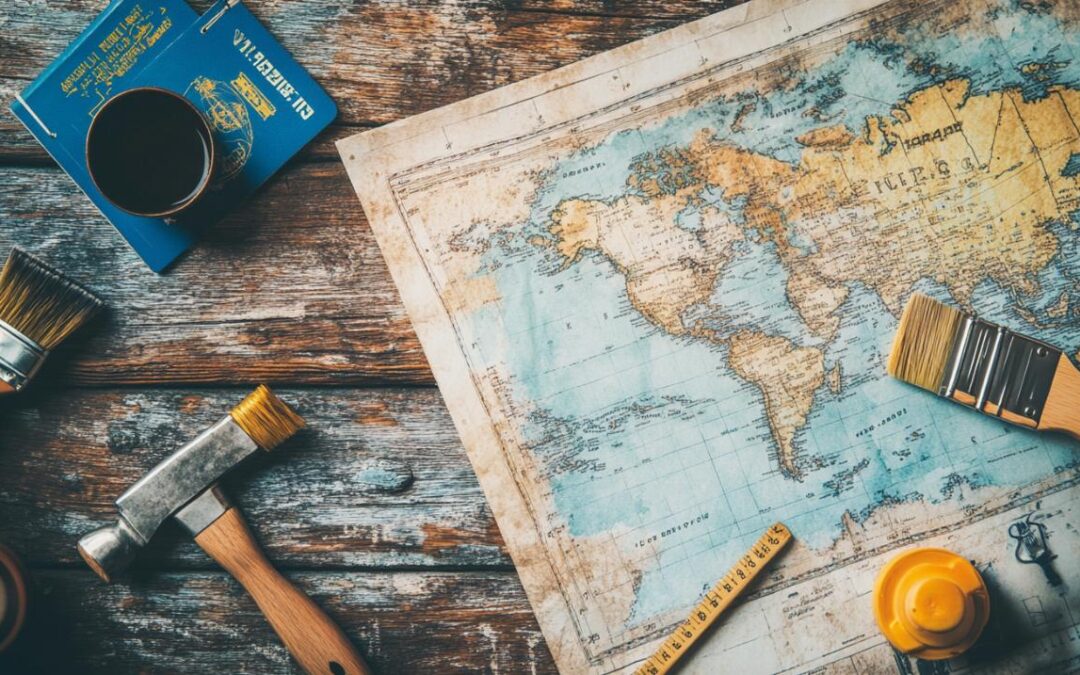 Travel tips for home renovation enthusiasts