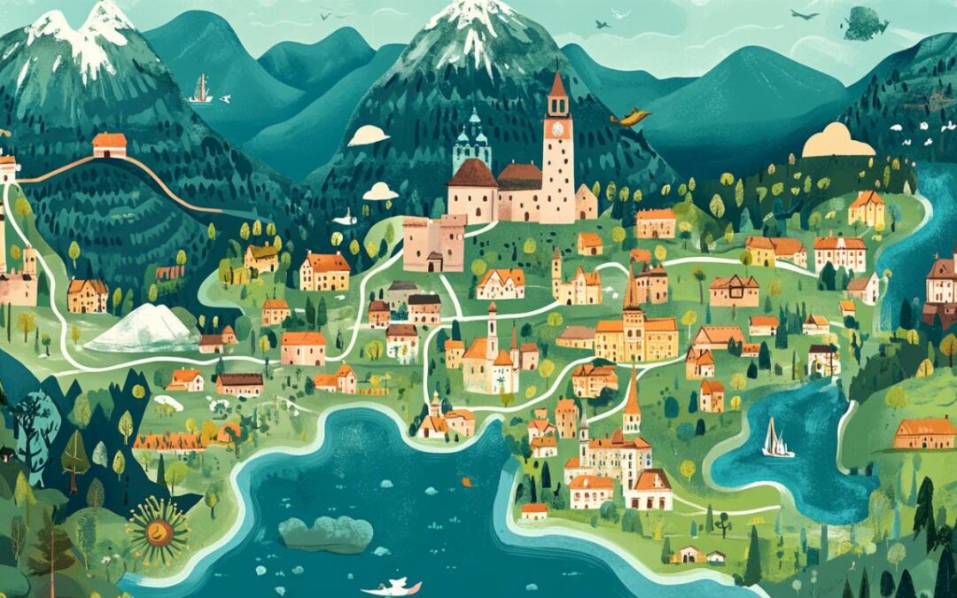 Slovenia Map: Complete Tour of the Country’s Most Stunning Photography Spots